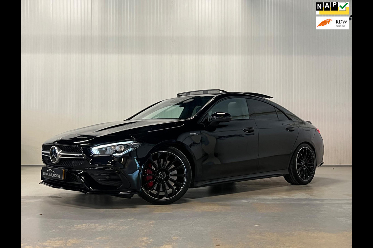 Mercedes-Benz CLA-Klasse AMG 35 4MATIC Premium Plus | PANO | NIGHT | AMBIANCE | CAMERA Mercedes-Benz CLA-Klasse AMG 35 4MATIC Premium Plus | PANO | NIGHT | AMBIANCE | CAMERA