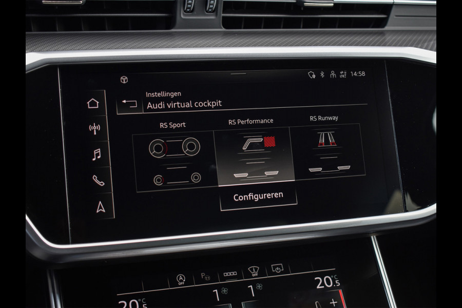 Audi RS6 Avant RS 6 TFSI QUATTRO | DYNAMIC PACK | B&O SOUND | RS-SPORTUITLAAT | DESIGN PACK | PANORAMADAK | HEAD-UP | SPORT-DIFFERENTIEEL