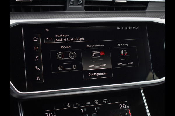 Audi RS6 Avant RS 6 TFSI QUATTRO | DYNAMIC PACK | B&O SOUND | RS-SPORTUITLAAT | DESIGN PACK | PANORAMADAK | HEAD-UP | SPORT-DIFFERENTIEEL