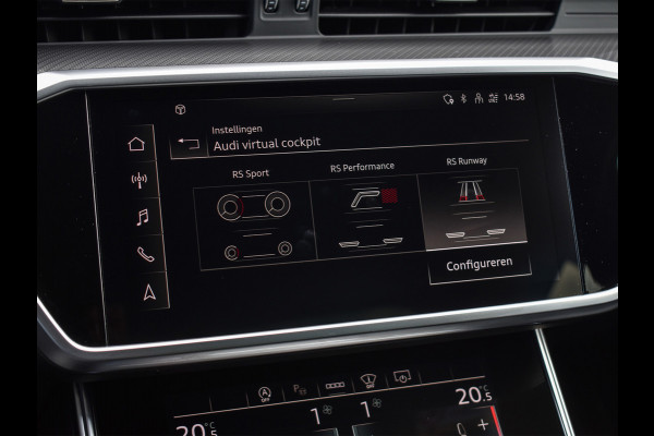 Audi RS6 Avant RS 6 TFSI QUATTRO | DYNAMIC PACK | B&O SOUND | RS-SPORTUITLAAT | DESIGN PACK | PANORAMADAK | HEAD-UP | SPORT-DIFFERENTIEEL