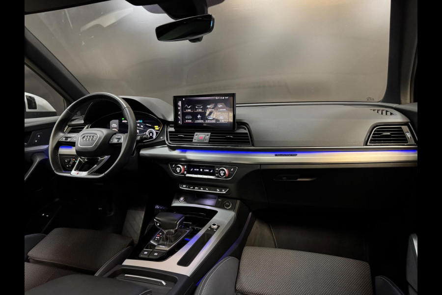 Audi Q5 Sportback 50 TFSI e S-Line, Black Optik, Pano, Virtual Cockpit, Matrix, 360 Cam, Ambiënte Light, Dealer Onderhouden