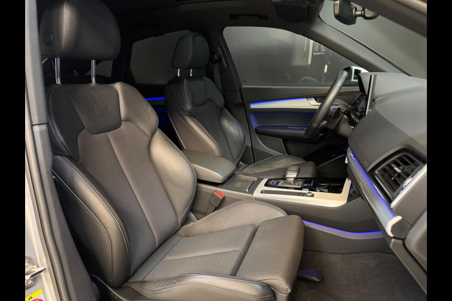 Audi Q5 Sportback 50 TFSI e S-Line, Black Optik, Pano, Virtual Cockpit, Matrix, 360 Cam, Ambiënte Light, Dealer Onderhouden