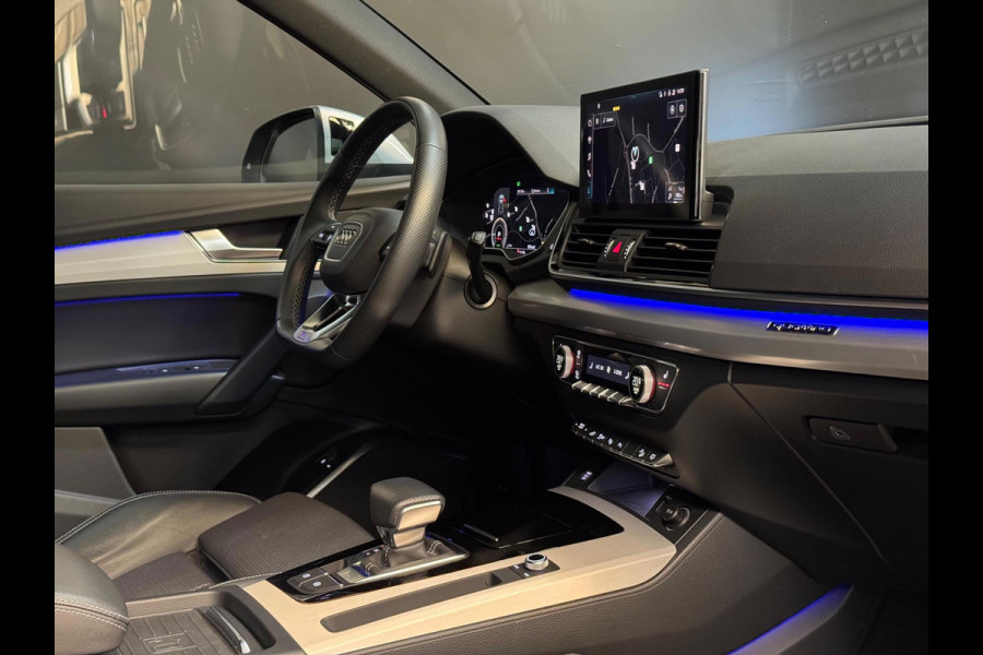 Audi Q5 Sportback 50 TFSI e S-Line, Black Optik, Pano, Virtual Cockpit, Matrix, 360 Cam, Ambiënte Light, Dealer Onderhouden