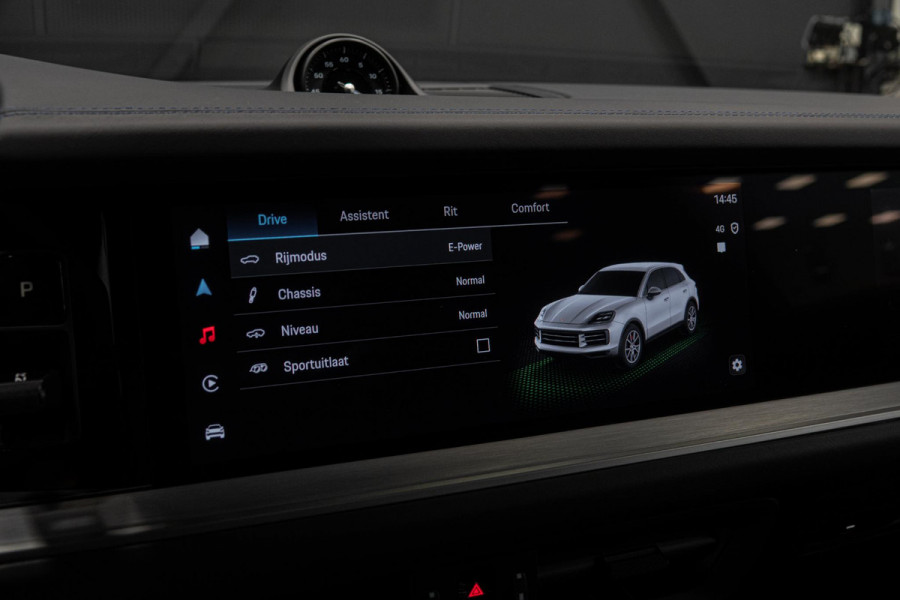 Porsche Cayenne 3.0 E-Hybrid *Burmester 3D / Achteras-besturing / Panorama / Passenger-display / Keyless / HUD*
