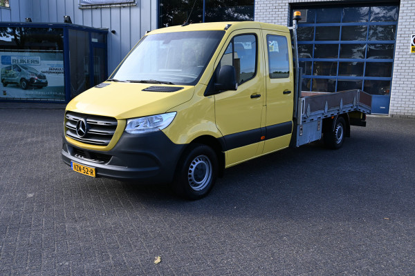 Mercedes-Benz Sprinter 316 CDI L3 Dubbele cabine Open laadbak 3500 kg Trekhaak, Standkachel, MBUX
