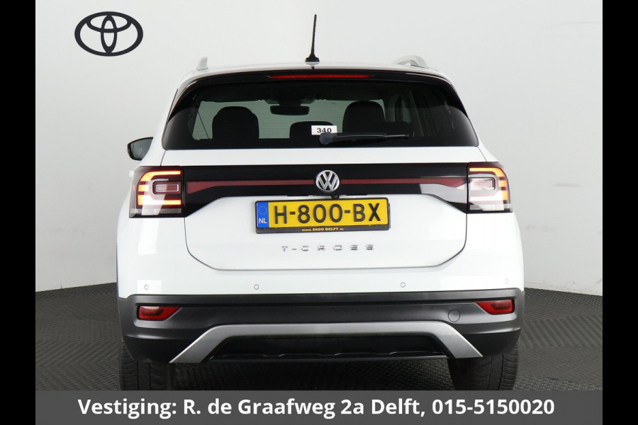 Volkswagen T-Cross 1.0 TSI Style Automaat | 1e eigenaar | Navigatie | Stoelverwarming | Camera |