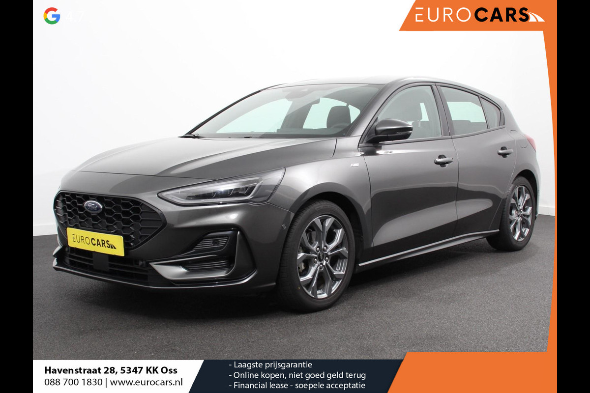 Ford Focus 1.0 125 PK Hybrid ST Line Navigatie Climate Control Led Dab Camera Parkeer sensoren Cruise Control Lichtmetalen velgen Ford Focus 1.0 125 PK Hybrid ST Line Navigatie Climate Control Led Dab Camera Parkeer sensoren Cruise Control Lichtmetalen velgen