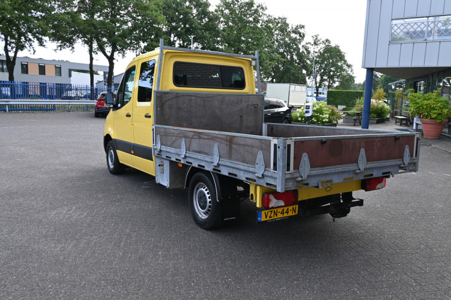 Mercedes-Benz Sprinter 316 CDI Dubbele cabine open laadbak 3500kg trekhaak, Standkachel, MBUX, Brake assyst