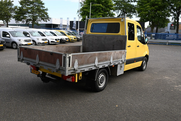 Mercedes-Benz Sprinter 316 CDI Dubbele cabine open laadbak 3500kg trekhaak, Standkachel, MBUX, Brake assyst