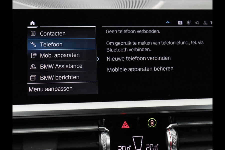 BMW 3-serie 320e M-Sport | Panoramadak | Adaptive cruise | Leder | Trekhaak | Head-Up | Camera | Stoel & stuurverwarming | Carplay | Navigatie | Sfeerverlichting | Live Cockpit