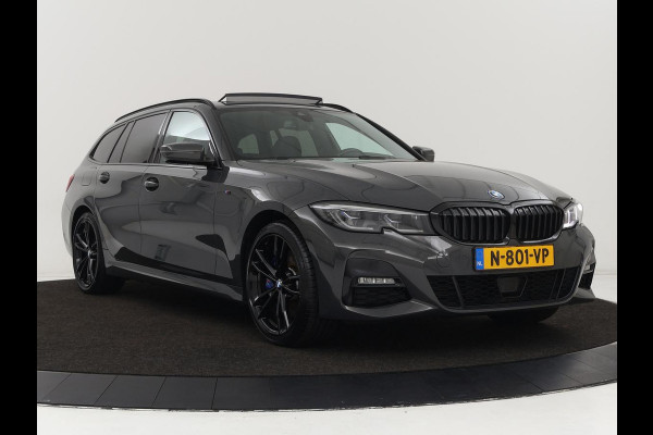 BMW 3-serie 320e M-Sport | Panoramadak | Adaptive cruise | Leder | Trekhaak | Head-Up | Camera | Stoel & stuurverwarming | Carplay | Navigatie | Sfeerverlichting | Live Cockpit