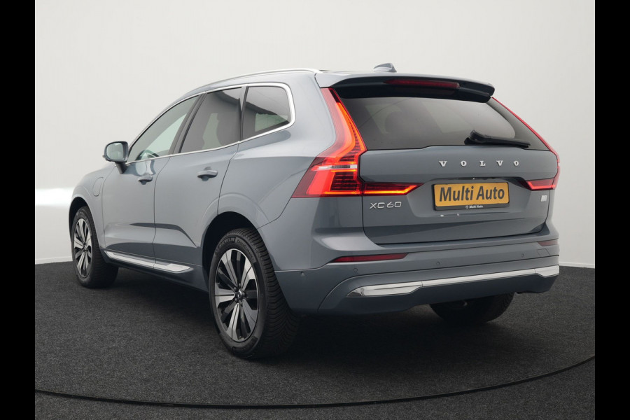 Volvo XC60 T6 AWD Plus Bright Plug In Hybrid Thunder Grey 340pk Long Range PHEV | Panodak | Tailored Wool Sportstoelen Memory | Adaptive Cruise | Google Assistant | Pilot Assist | Harman Kardon | 360 Camera | Stoel & Stuurverwarming |
