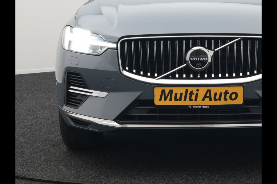 Volvo XC60 T6 AWD Plus Bright Plug In Hybrid Thunder Grey 340pk Long Range PHEV | Panodak | Tailored Wool Sportstoelen Memory | Adaptive Cruise | Google Assistant | Pilot Assist | Harman Kardon | 360 Camera | Stoel & Stuurverwarming |