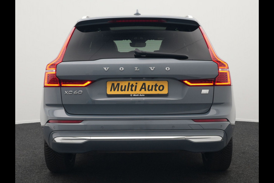Volvo XC60 T6 AWD Plus Bright Plug In Hybrid Thunder Grey 340pk Long Range PHEV | Panodak | Tailored Wool Sportstoelen Memory | Adaptive Cruise | Google Assistant | Pilot Assist | Harman Kardon | 360 Camera | Stoel & Stuurverwarming |