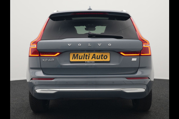 Volvo XC60 T6 AWD Plus Bright Plug In Hybrid Thunder Grey 340pk Long Range PHEV | Panodak | Tailored Wool Sportstoelen Memory | Adaptive Cruise | Google Assistant | Pilot Assist | Harman Kardon | 360 Camera | Stoel & Stuurverwarming |