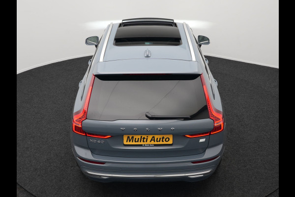 Volvo XC60 T6 AWD Plus Bright Plug In Hybrid Thunder Grey 340pk Long Range PHEV | Panodak | Tailored Wool Sportstoelen Memory | Adaptive Cruise | Google Assistant | Pilot Assist | Harman Kardon | 360 Camera | Stoel & Stuurverwarming |
