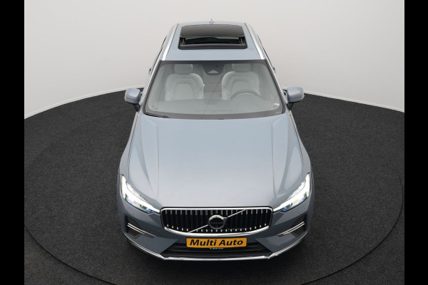 Volvo XC60 T6 AWD Plus Bright Plug In Hybrid Thunder Grey 340pk Long Range PHEV | Panodak | Tailored Wool Sportstoelen Memory | Adaptive Cruise | Google Assistant | Pilot Assist | Harman Kardon | 360 Camera | Stoel & Stuurverwarming |