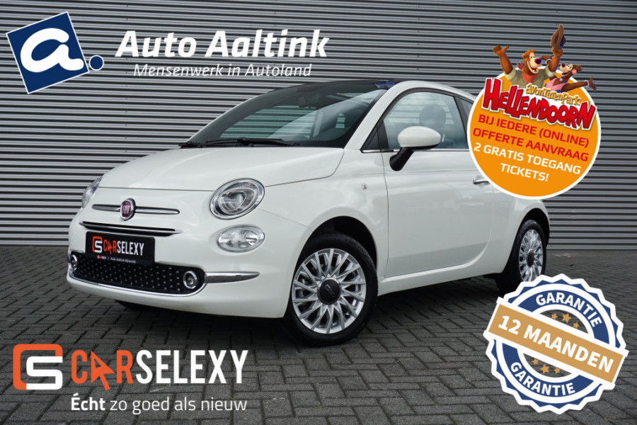 Fiat 500C 70PK HYBRID CARPLAY | CRUISE | CLIMA | PARK.SENSOREN | 15'LMV!