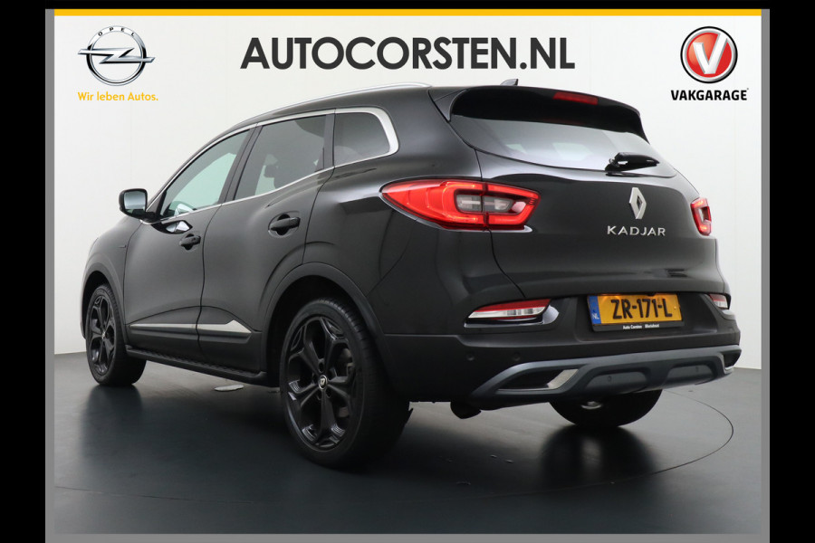 Renault Kadjar T160PK AUT-7 Black-Edition Navi Camera Apple Carplay/Android Elektr-Verst+Leer/Alcantara-Sport-Stoel+Verwarmd LED 19" Bose®-Soun Regen-Lichtsensor+VoorruitVerwarmd Blind spot warning Easy park assist 1.500Kg Trekvermogen 100% Dealeronderhouden EURO6 Orig.NLse Auto € 39.000 nieuw!