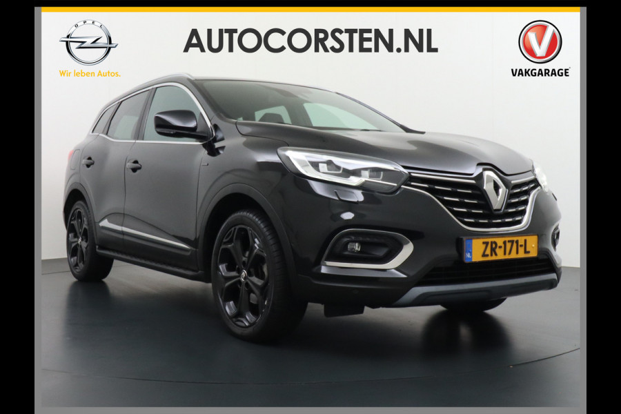 Renault Kadjar T160PK AUT-7 Black-Edition Navi Camera Apple Carplay/Android Elektr-Verst+Leer/Alcantara-Sport-Stoel+Verwarmd LED 19" Bose®-Soun Regen-Lichtsensor+VoorruitVerwarmd Blind spot warning Easy park assist 1.500Kg Trekvermogen 100% Dealeronderhouden EURO6 Orig.NLse Auto € 39.000 nieuw!
