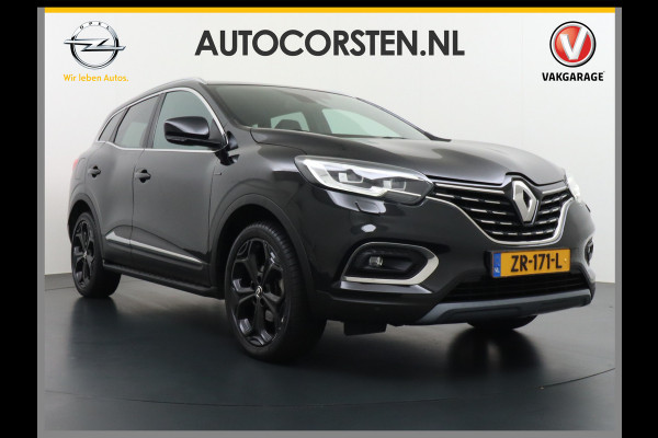 Renault Kadjar T160PK AUT-7 Black-Edition Navi Camera Apple Carplay/Android Elektr-Verst+Leer/Alcantara-Sport-Stoel+Verwarmd LED 19" Bose®-Soun Regen-Lichtsensor+VoorruitVerwarmd Blind spot warning Easy park assist 1.500Kg Trekvermogen 100% Dealeronderhouden EURO6 Orig.NLse Auto € 39.000 nieuw!