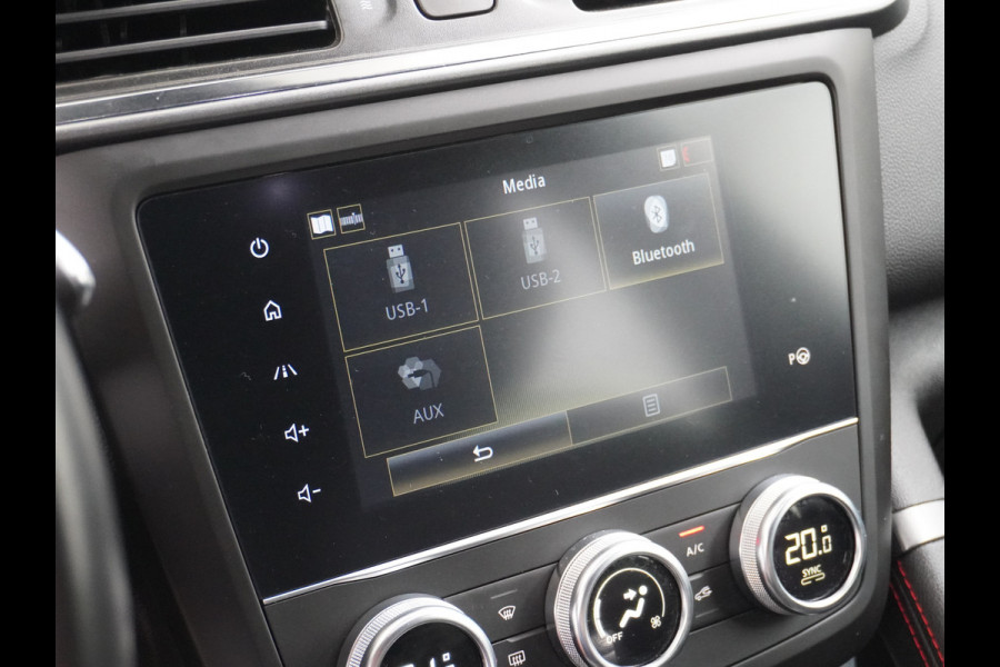 Renault Kadjar T160PK AUT-7 Black-Edition Navi Camera Apple Carplay/Android Elektr-Verst+Leer/Alcantara-Sport-Stoel+Verwarmd LED 19" Bose®-Soun Regen-Lichtsensor+VoorruitVerwarmd Blind spot warning Easy park assist 1.500Kg Trekvermogen 100% Dealeronderhouden EURO6 Orig.NLse Auto € 39.000 nieuw!