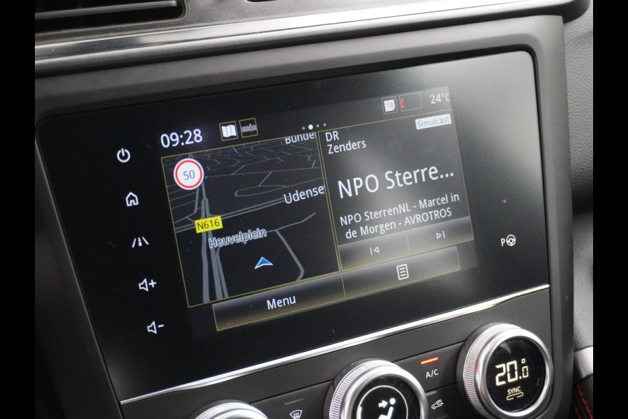 Renault Kadjar T160PK AUT-7 Black-Edition Navi Camera Apple Carplay/Android Elektr-Verst+Leer/Alcantara-Sport-Stoel+Verwarmd LED 19" Bose®-Soun Regen-Lichtsensor+VoorruitVerwarmd Blind spot warning Easy park assist 1.500Kg Trekvermogen 100% Dealeronderhouden EURO6 Orig.NLse Auto € 39.000 nieuw!
