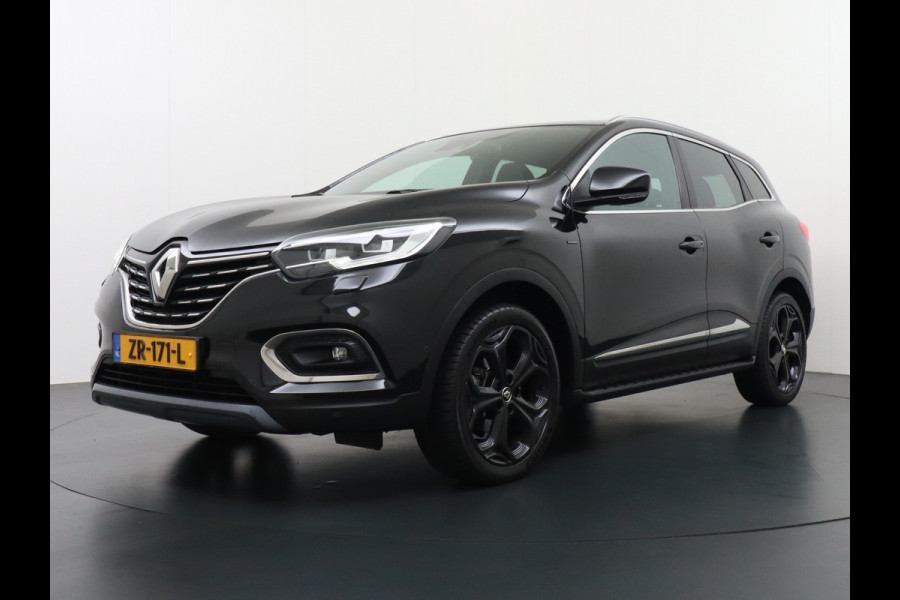 Renault Kadjar T160PK AUT-7 Black-Edition Navi Camera Apple Carplay/Android Elektr-Verst+Leer/Alcantara-Sport-Stoel+Verwarmd LED 19" Bose®-Soun Regen-Lichtsensor+VoorruitVerwarmd Blind spot warning Easy park assist 1.500Kg Trekvermogen 100% Dealeronderhouden EURO6 Orig.NLse Auto € 39.000 nieuw!