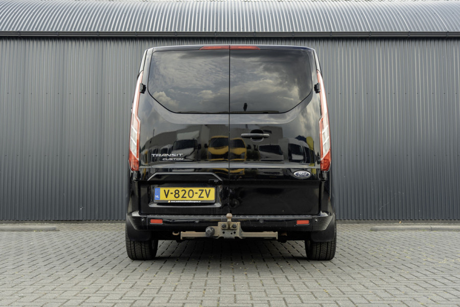 Ford Transit Custom 300 TDCI | 170PK | 5-Zits | CarPlay | DC | Navi | Camera | Zijschuifdeur R + L | LED | Cruise | Airco | PDC | Euro 6