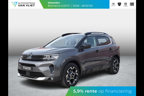 Citroën C5 Aircross 1.2 Hybrid 136 Max SCHUIFDAK | ELEKTRISCHE ACHTERKLEP | ELEKTRISCHE STOEL | ACHTERUITRIJCAMERA MET SENSOREN | UIT VOORRAAD LEVERBAAR