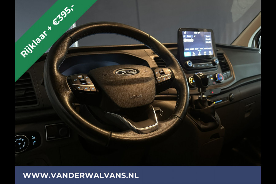Ford Transit Custom 2.0 TDCI 130pk L1H1 inrichting Euro6 *Rijklaar Direct Rijden* Airco | Camera | LED | Apple Carplay | Cruisecontrol Parkeersensoren, Bijrijdersbank, 2500kg trekvermogen, stoelverwarming, verwarmde voorruit
