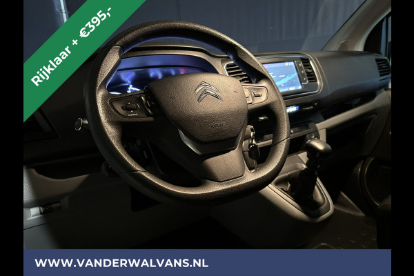 Citroën Jumpy 2.0 BlueHDI *MARGE, GEEN BTW* 123pk L3H1 XL RIJKLAAR Dubbele cabine Euro6 Airco | Navigatie Cruisecontrol, Apple Carplay, 2500kg Trekhaak, Parkeersensoren, 5-Zits