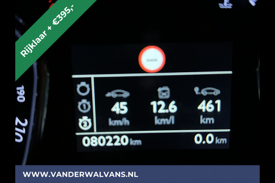 Citroën Jumpy 2.0 BlueHDI *MARGE, GEEN BTW* 123pk L3H1 XL RIJKLAAR Dubbele cabine Euro6 Airco | Navigatie Cruisecontrol, Apple Carplay, 2500kg Trekhaak, Parkeersensoren, 5-Zits