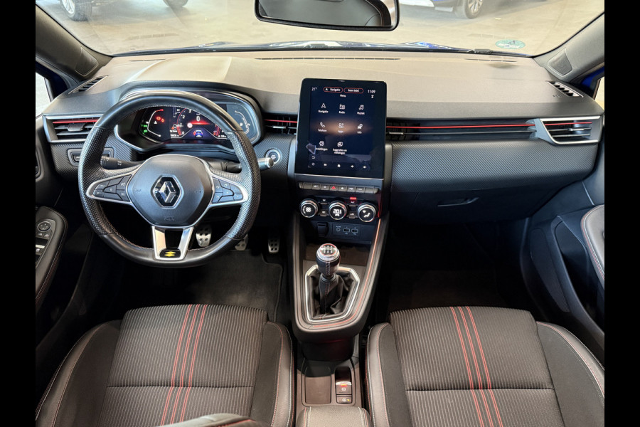 Renault Clio 1.0 TCe 100 R.S. Line | VERKOCHT! Groot Navi | 360 camera | blindspot | 17 " | Led | 100% Onderhouden!