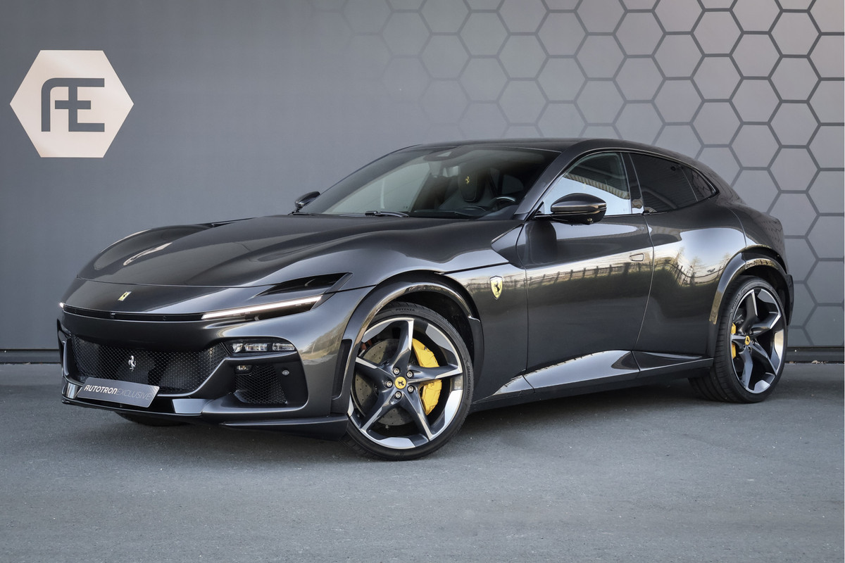Ferrari Purosangue 6.5 V12 | NEW | NO REGISTRATION | 135K OPTIONS | CARBON WHEELHOUSE, R+F DIFFUSERS, UNDERDOOR, MIRRORS, DOORPANELS, KICKPLATE, CE MASSAGE REAR SEATS | FULL LEATHER PACK | DIGITAL REAR VIEW CAMERA | PRIVACY GLASS | REAR SEATS COOLED/HEATED | BURMESTER HIGH END AUDIO | ACTIVE MATRIX LED HEADLIGHTS | VAT REF. | Ferrari Purosangue 6.5 V12 | NEW | NO REGISTRATION | 135K OPTIONS | CARBON WHEELHOUSE, R+F DIFFUSERS, UNDERDOOR, MIRRORS, DOORPANELS, KICKPLATE, CE MASSAGE REAR SEATS | FULL LEATHER PACK | DIGITAL REAR VIEW CAMERA | PRIVACY GLASS | REAR SEATS COOLED/HEATED | BURMESTER HIGH END AUDIO | ACTIVE MATRIX LED HEADLIGHTS | VAT REF. |