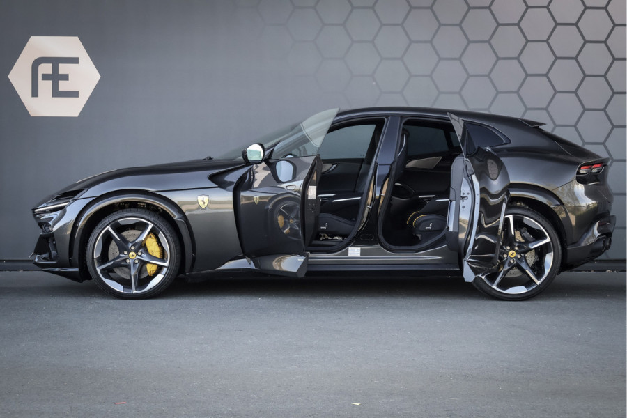 Ferrari Purosangue 6.5 V12 | NEW | NO REGISTRATION | 135K OPTIONS | CARBON WHEELHOUSE, R+F DIFFUSERS, UNDERDOOR, MIRRORS, DOORPANELS, KICKPLATE, CE MASSAGE REAR SEATS | FULL LEATHER PACK | DIGITAL REAR VIEW CAMERA | PRIVACY GLASS | REAR SEATS COOLED/HEATED | BURMESTER HIGH END AUDIO | ACTIVE MATRIX LED HEADLIGHTS | VAT REF. |