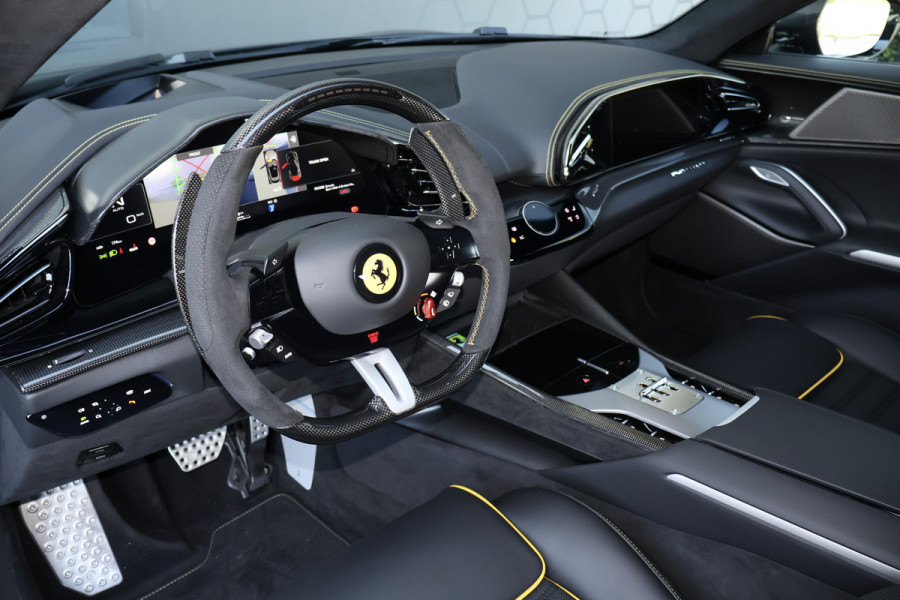 Ferrari Purosangue 6.5 V12 | NEW | NO REGISTRATION | 135K OPTIONS | CARBON WHEELHOUSE, R+F DIFFUSERS, UNDERDOOR, MIRRORS, DOORPANELS, KICKPLATE, CE MASSAGE REAR SEATS | FULL LEATHER PACK | DIGITAL REAR VIEW CAMERA | PRIVACY GLASS | REAR SEATS COOLED/HEATED | BURMESTER HIGH END AUDIO | ACTIVE MATRIX LED HEADLIGHTS | VAT REF. |