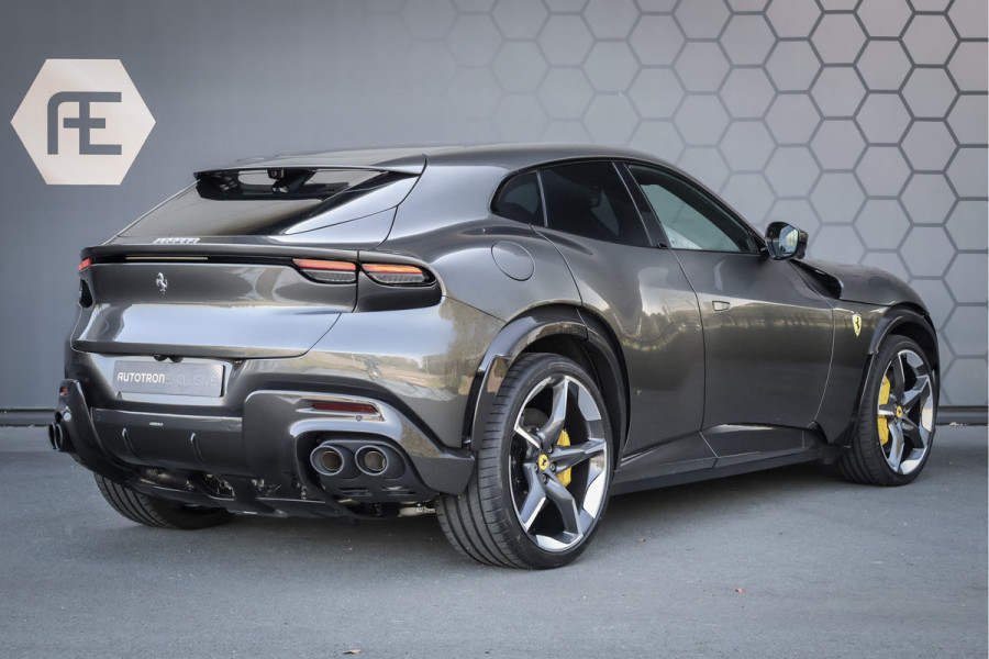 Ferrari Purosangue 6.5 V12 | NEW | NO REGISTRATION | 135K OPTIONS | CARBON WHEELHOUSE, R+F DIFFUSERS, UNDERDOOR, MIRRORS, DOORPANELS, KICKPLATE, CE MASSAGE REAR SEATS | FULL LEATHER PACK | DIGITAL REAR VIEW CAMERA | PRIVACY GLASS | REAR SEATS COOLED/HEATED | BURMESTER HIGH END AUDIO | ACTIVE MATRIX LED HEADLIGHTS | VAT REF. |