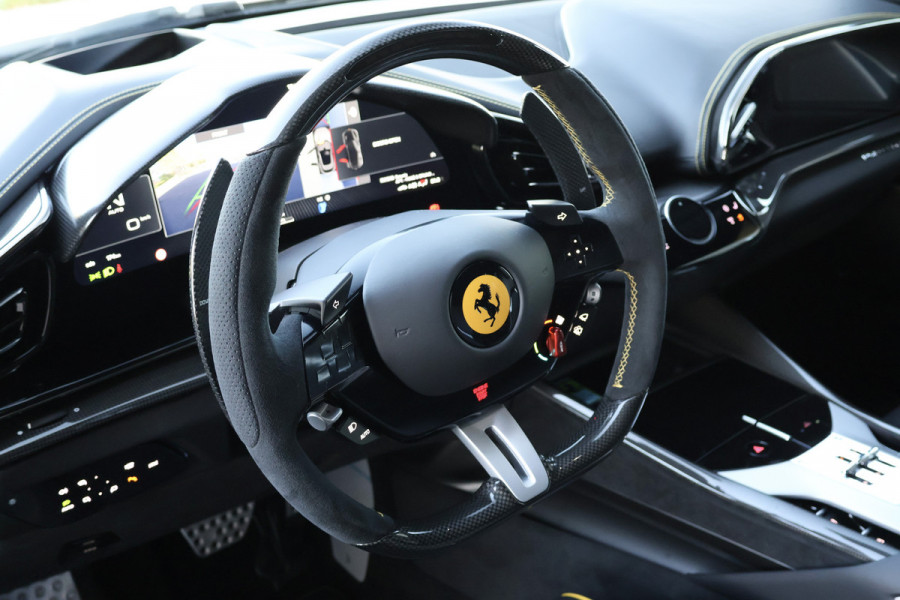 Ferrari Purosangue 6.5 V12 | NEW | NO REGISTRATION | 135K OPTIONS | CARBON WHEELHOUSE, R+F DIFFUSERS, UNDERDOOR, MIRRORS, DOORPANELS, KICKPLATE, CE MASSAGE REAR SEATS | FULL LEATHER PACK | DIGITAL REAR VIEW CAMERA | PRIVACY GLASS | REAR SEATS COOLED/HEATED | BURMESTER HIGH END AUDIO | ACTIVE MATRIX LED HEADLIGHTS | VAT REF. |