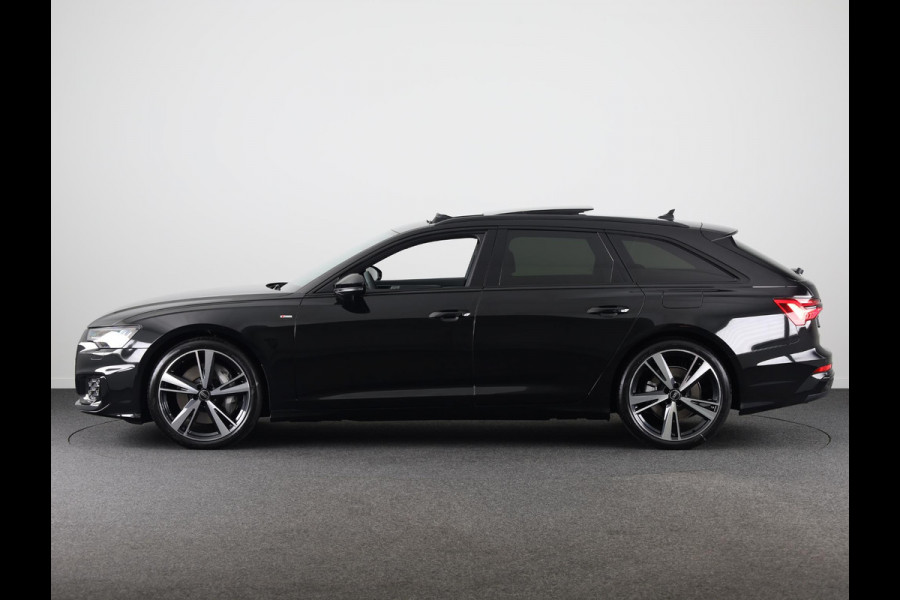 Audi A6 Avant 50 TFSI e quattro S edition Competition panoramadak, comfortsleutel, B&O soundsysteem, leder interieur