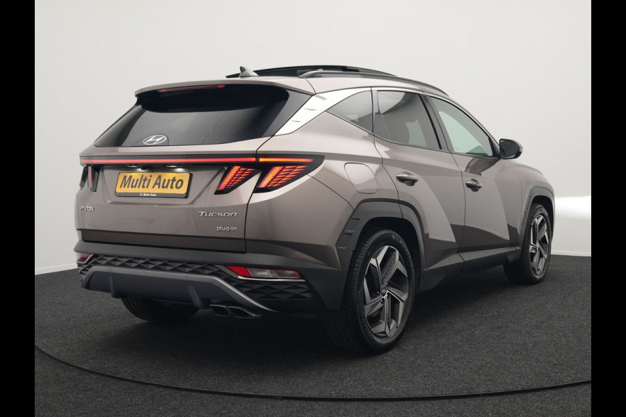 Hyundai Tucson 1.6 T-GDI Premium 4WD Plug In Hybrid 265pk Dealer O.H. PHEV | Panodak | Trekhaak Afneembaar | Adaptive Cruise | Lederen Sportstoelen Memory & Ventilatie | Krell Audio | Stoel & Stuurverwarming | Navigatie | Apple Carplay | Camera | Virtual |
