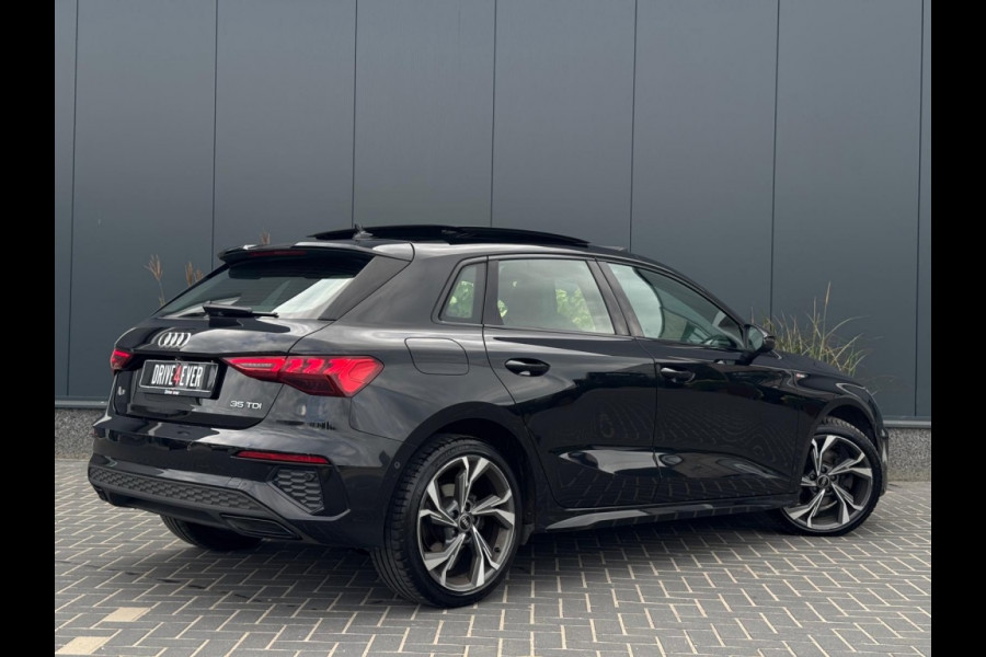 Audi A3 Sportback 35 TDI 3x S Line M22 PANO NAVI CAMERA CLIMATE LEDER SPORTVELGEN