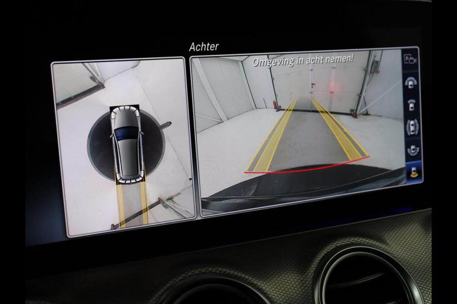 Mercedes-Benz E-Klasse 300de AMG Line | Adaptive cruise | Nappaleder | 360 Camera | Carplay | Stoelverwarming | Sfeerverlichting | Widescreen | Navigatie | Full LED