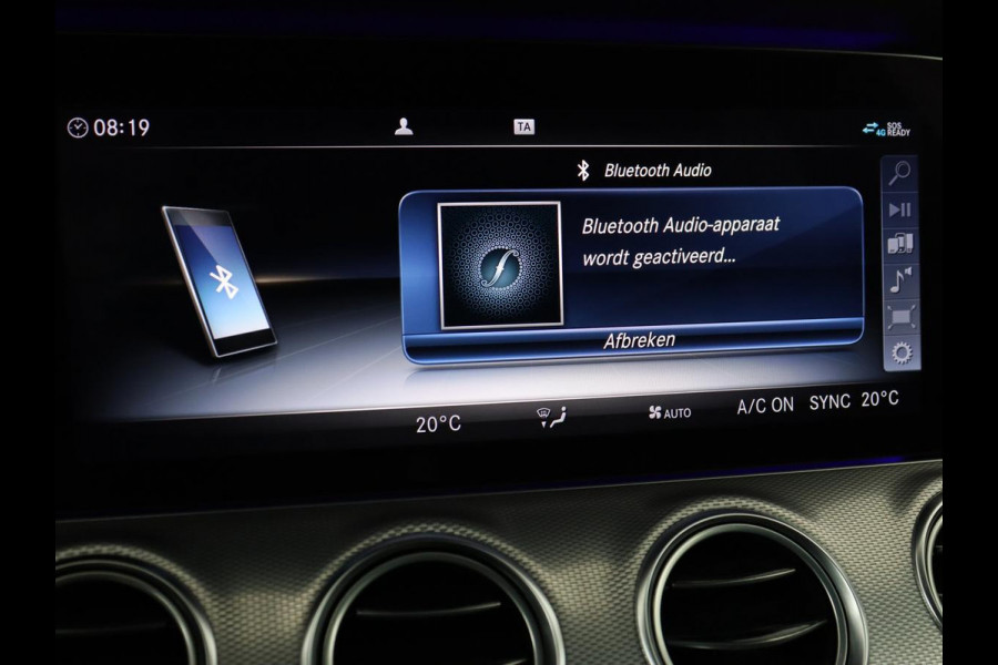 Mercedes-Benz E-Klasse 300de AMG Line | Adaptive cruise | Nappaleder | 360 Camera | Carplay | Stoelverwarming | Sfeerverlichting | Widescreen | Navigatie | Full LED