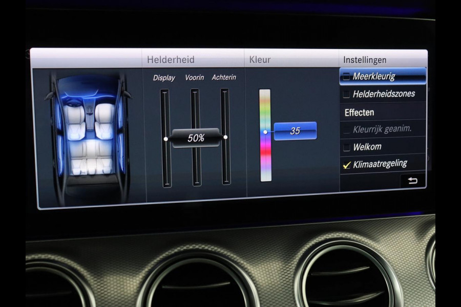 Mercedes-Benz E-Klasse 300de AMG Line | Adaptive cruise | Nappaleder | 360 Camera | Carplay | Stoelverwarming | Sfeerverlichting | Widescreen | Navigatie | Full LED