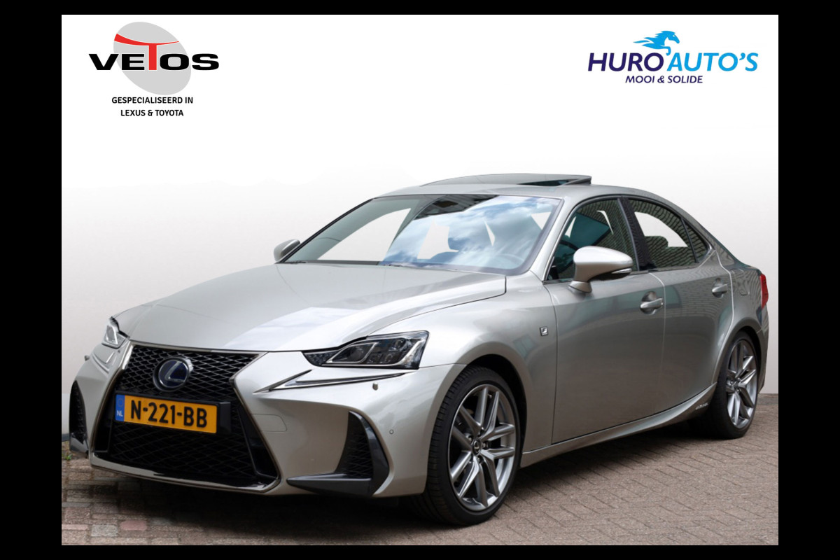 Lexus IS 300h Hybrid F-Sport Line | Mark Levinson | Schuifdak | Stoelvent