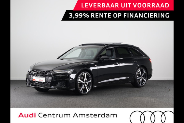 Audi A6 Avant 50 TFSI e quattro S edition Competition panoramadak, comfortsleutel, B&O soundsysteem, leder interieur