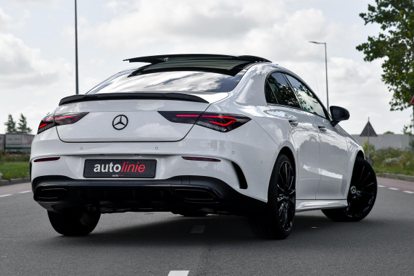 Mercedes-Benz CLA-Klasse 180 AMG Night. Memory, Pano, Keyless, Camera, Multibeam, Sfeer, CarPlay!