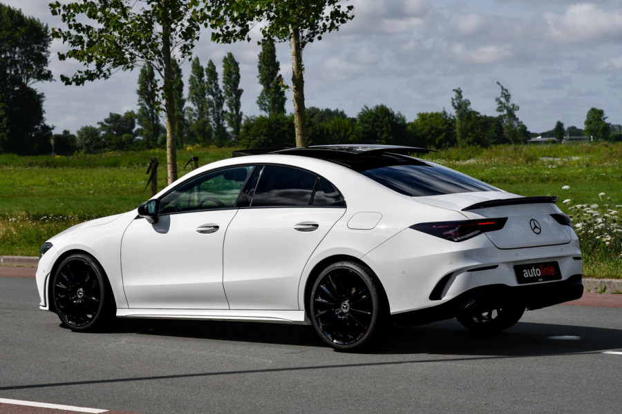 Mercedes-Benz CLA-Klasse 180 AMG Night. Memory, Pano, Keyless, Camera, Multibeam, Sfeer, CarPlay!