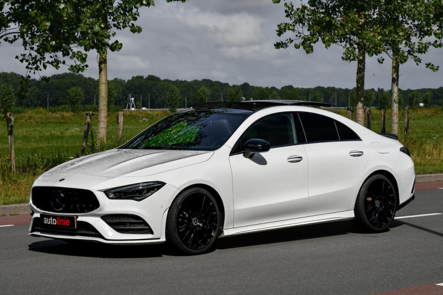 Mercedes-Benz CLA-Klasse 180 AMG Night. Memory, Pano, Keyless, Camera, Multibeam, Sfeer, CarPlay!